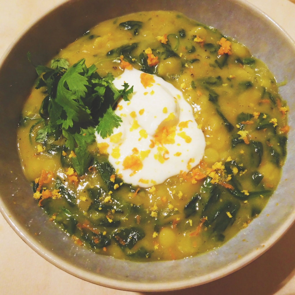 117. Lesotho: Spinach and Tangerine Soup